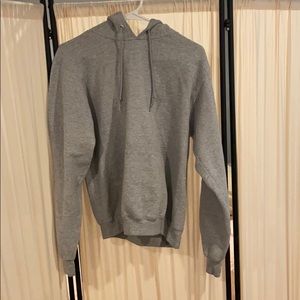 Plain Gray Champion Hoodie!